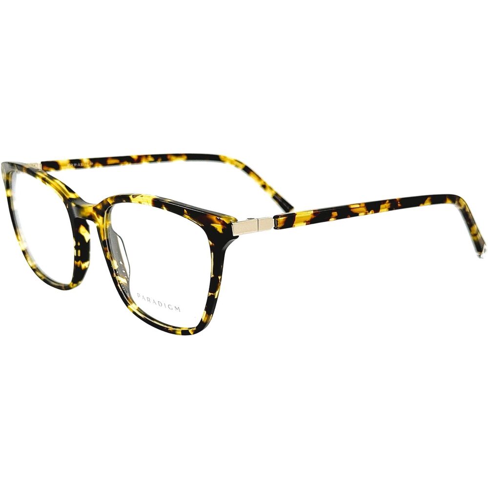 Paradigm 19 22 Unisex Plastic Eyeglass Frame Tortoise 52-19